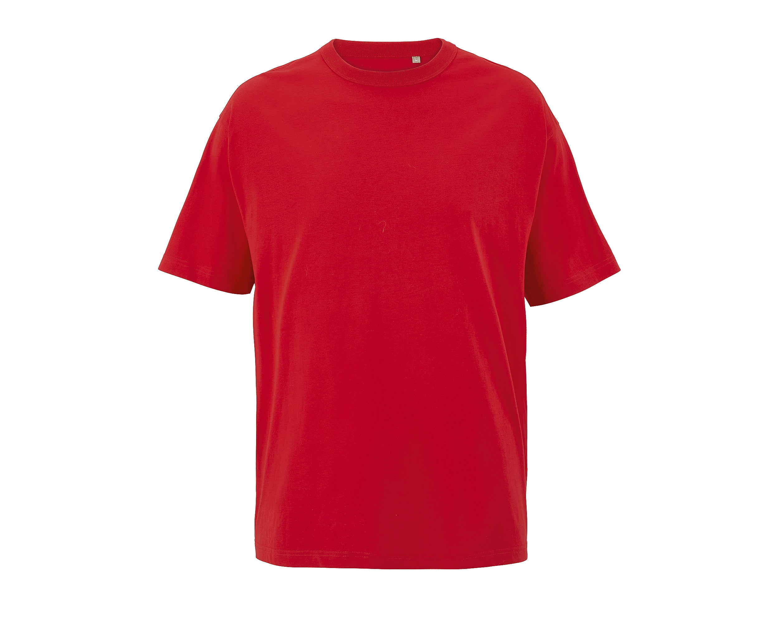T-shirt Oversize personnalisé rouge - Zélyne Studio