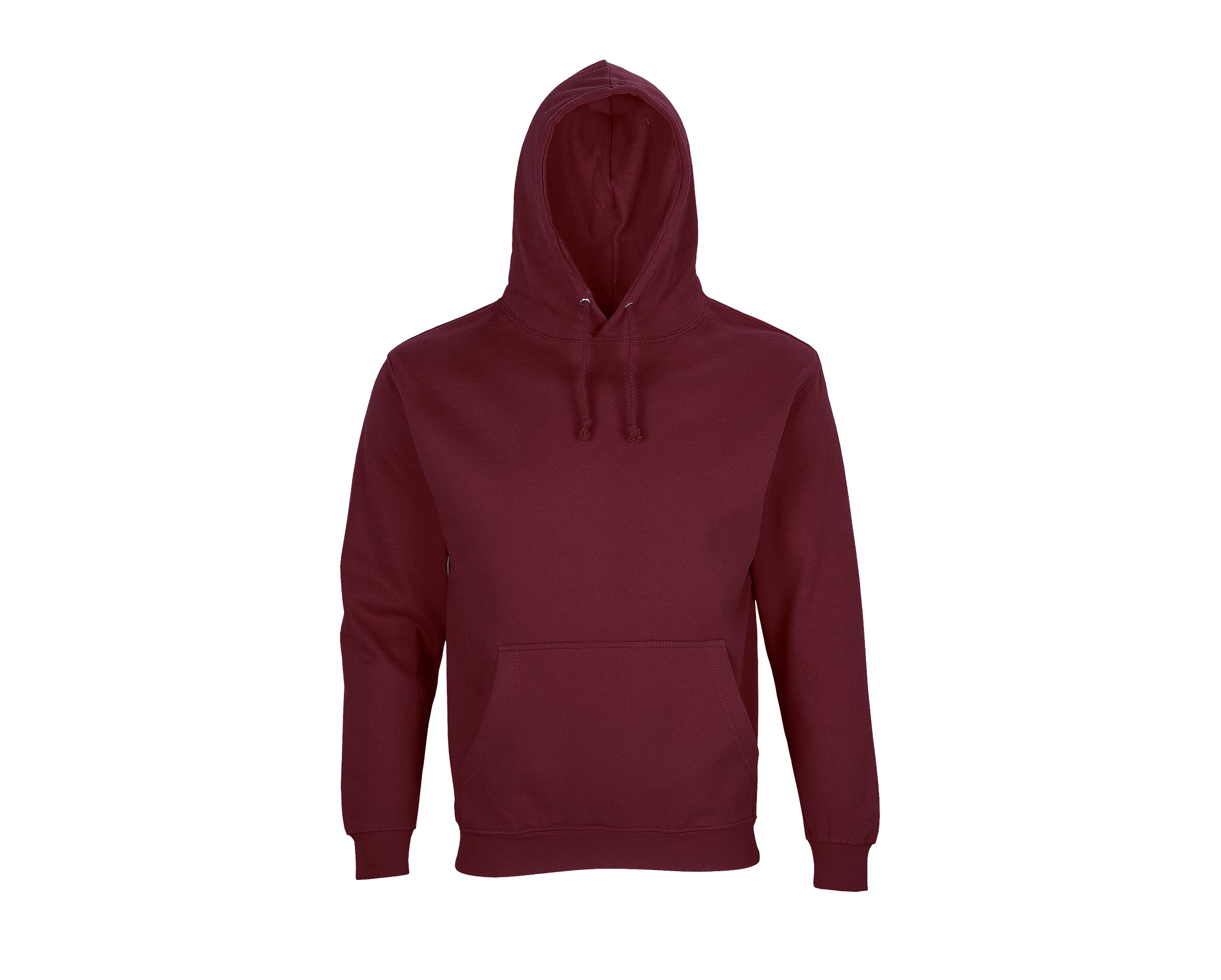 Sweat capuche Premium personnalisé bordeaux - Zélyne Studio