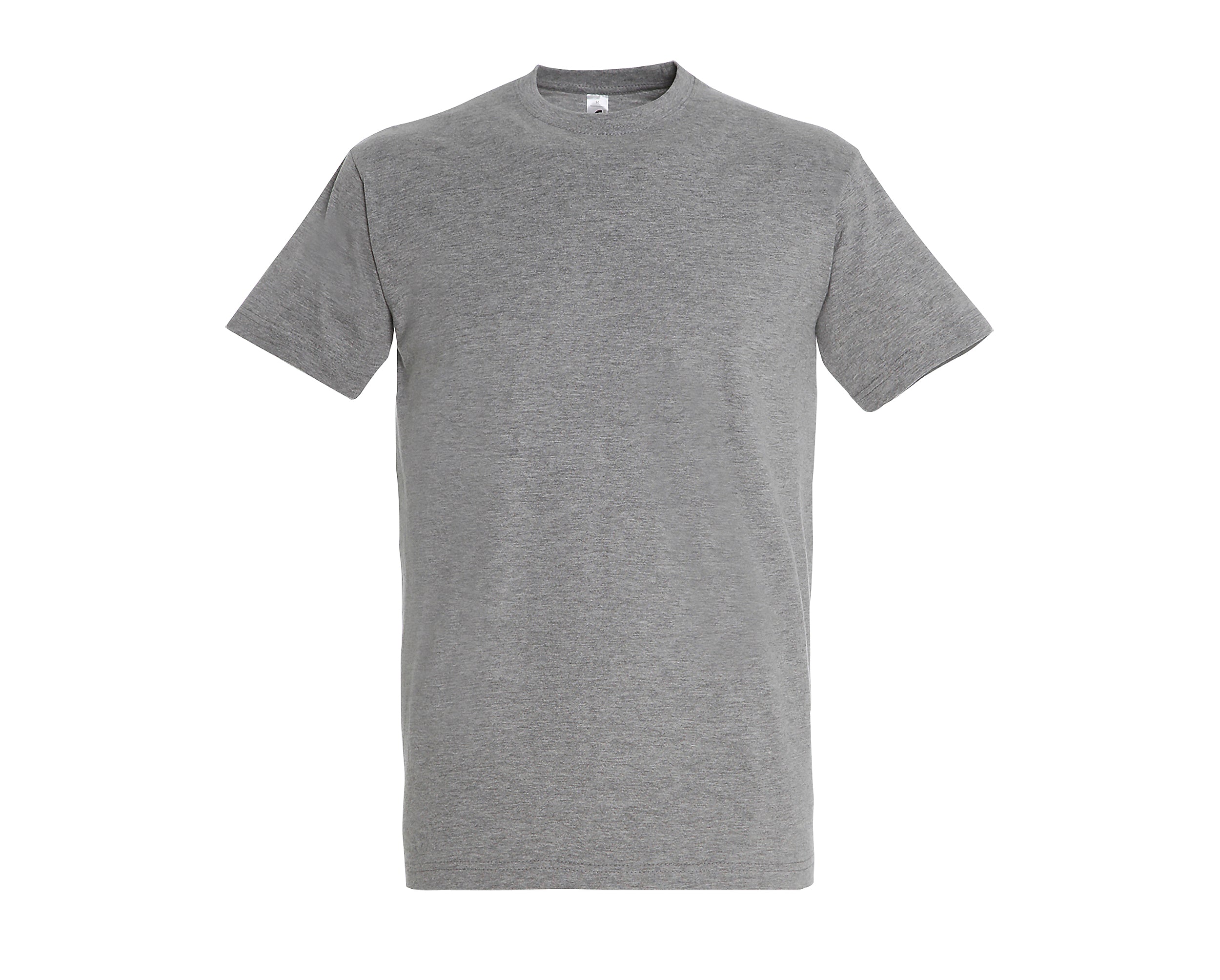 T-shirt Classique personnalisé gris chiné - Zélyne Studio