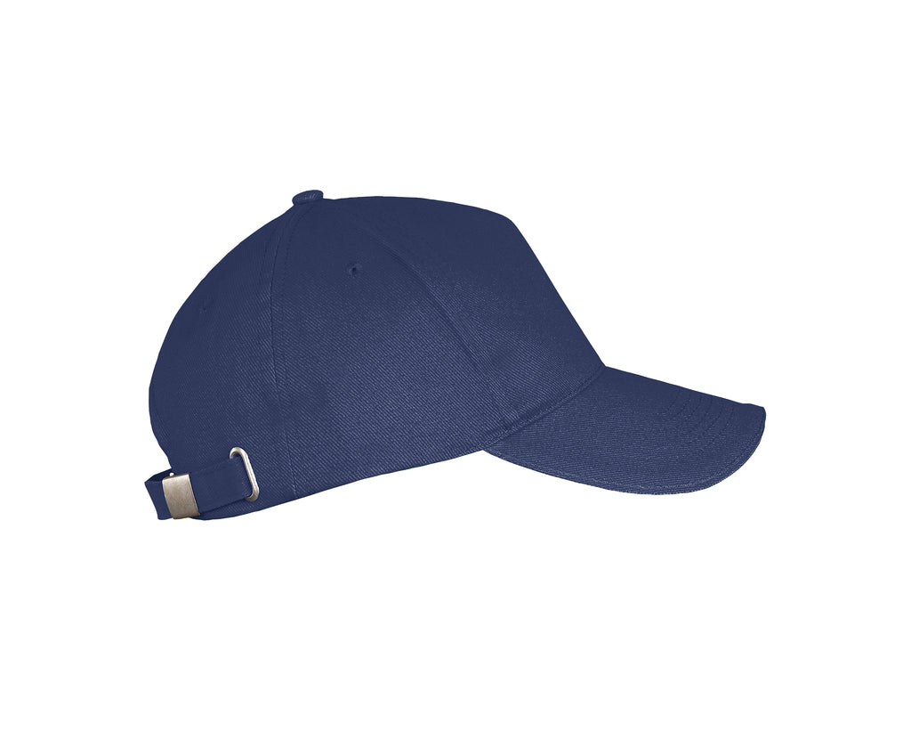 Casquette personnalisée marine vue profil - Zélyne Studio