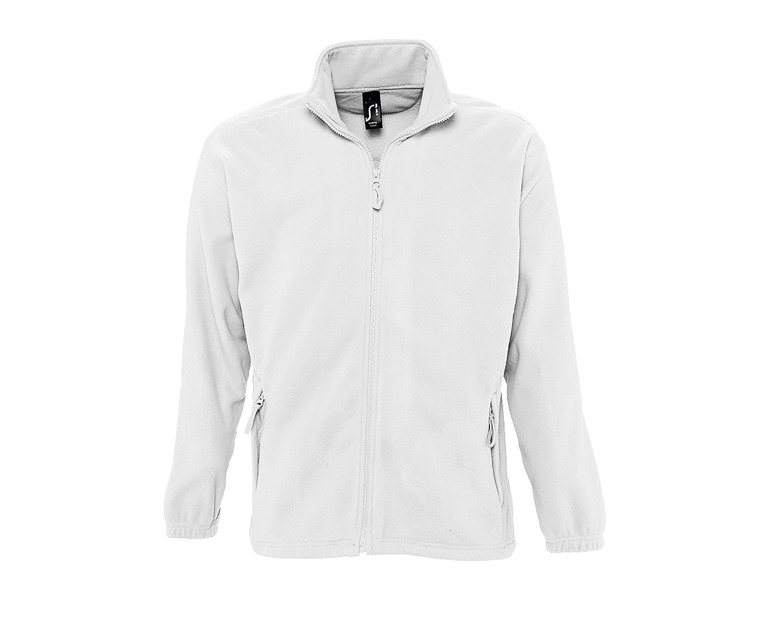 Veste polaire personnalisée blanc - Zélyne Studio
