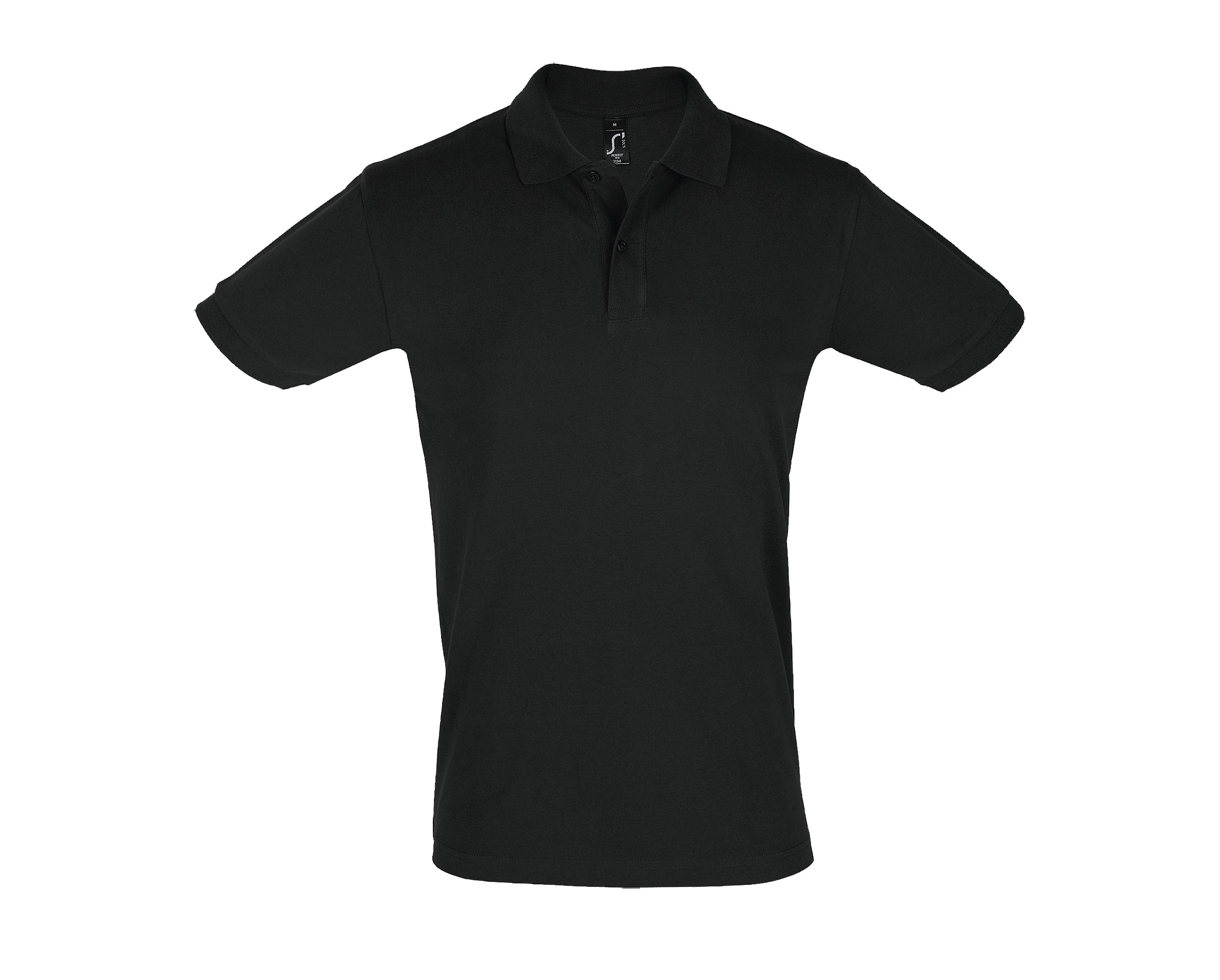 Polo Homme personnalisé noir - Zélyne Studio