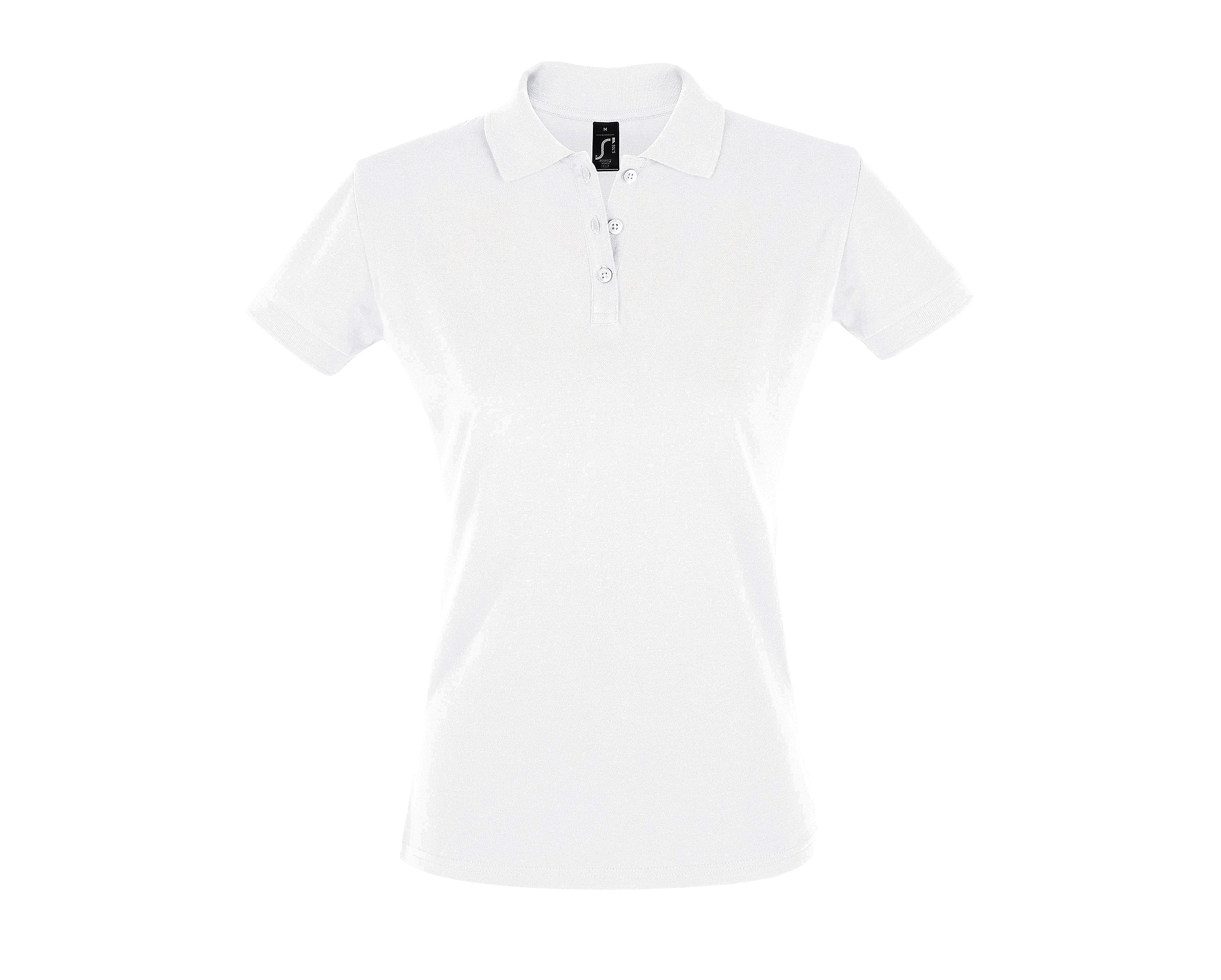 Polo Femme personnalisé blanc - Zélyne Studio