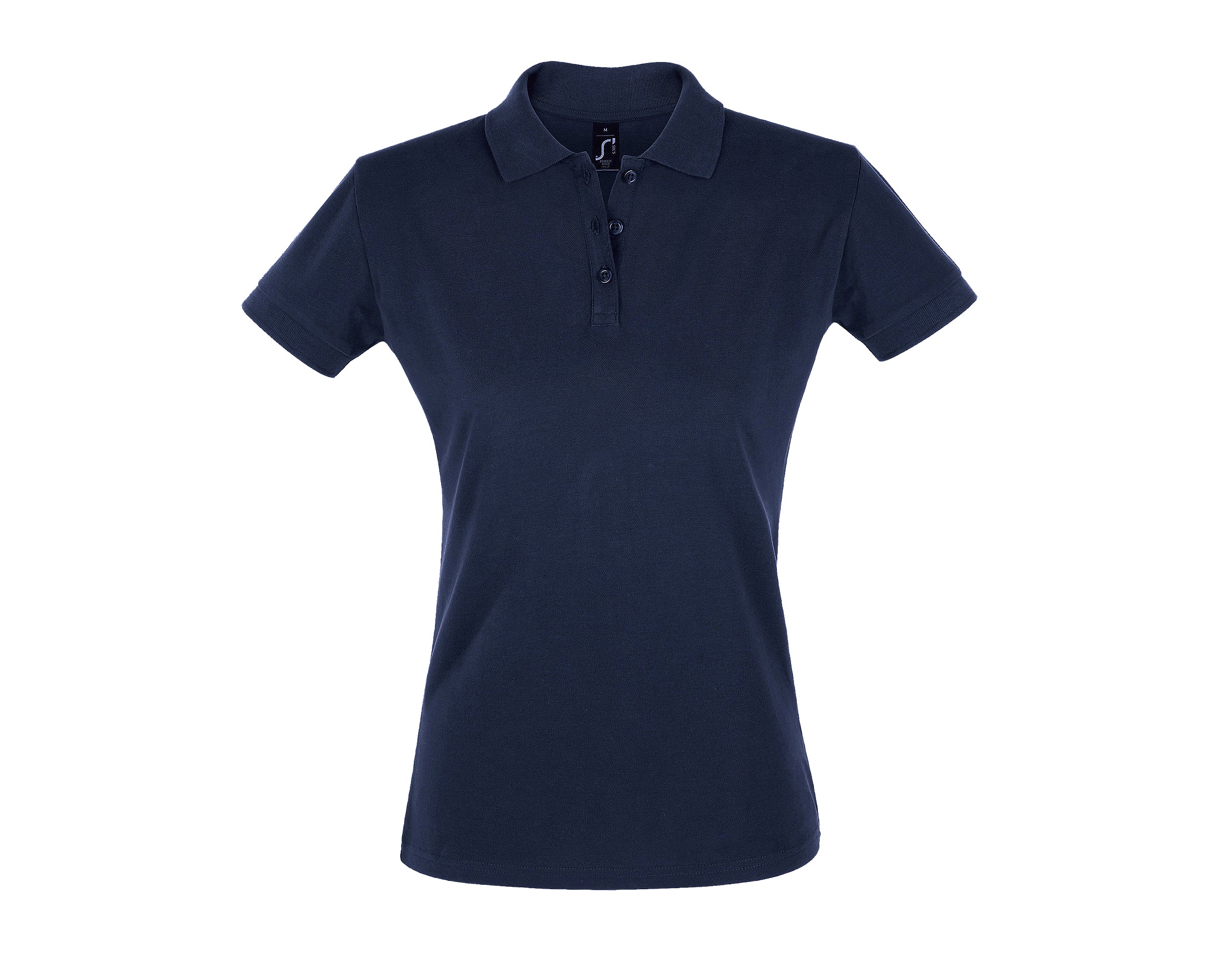 Polo Femme personnalisé marine - Zélyne Studio