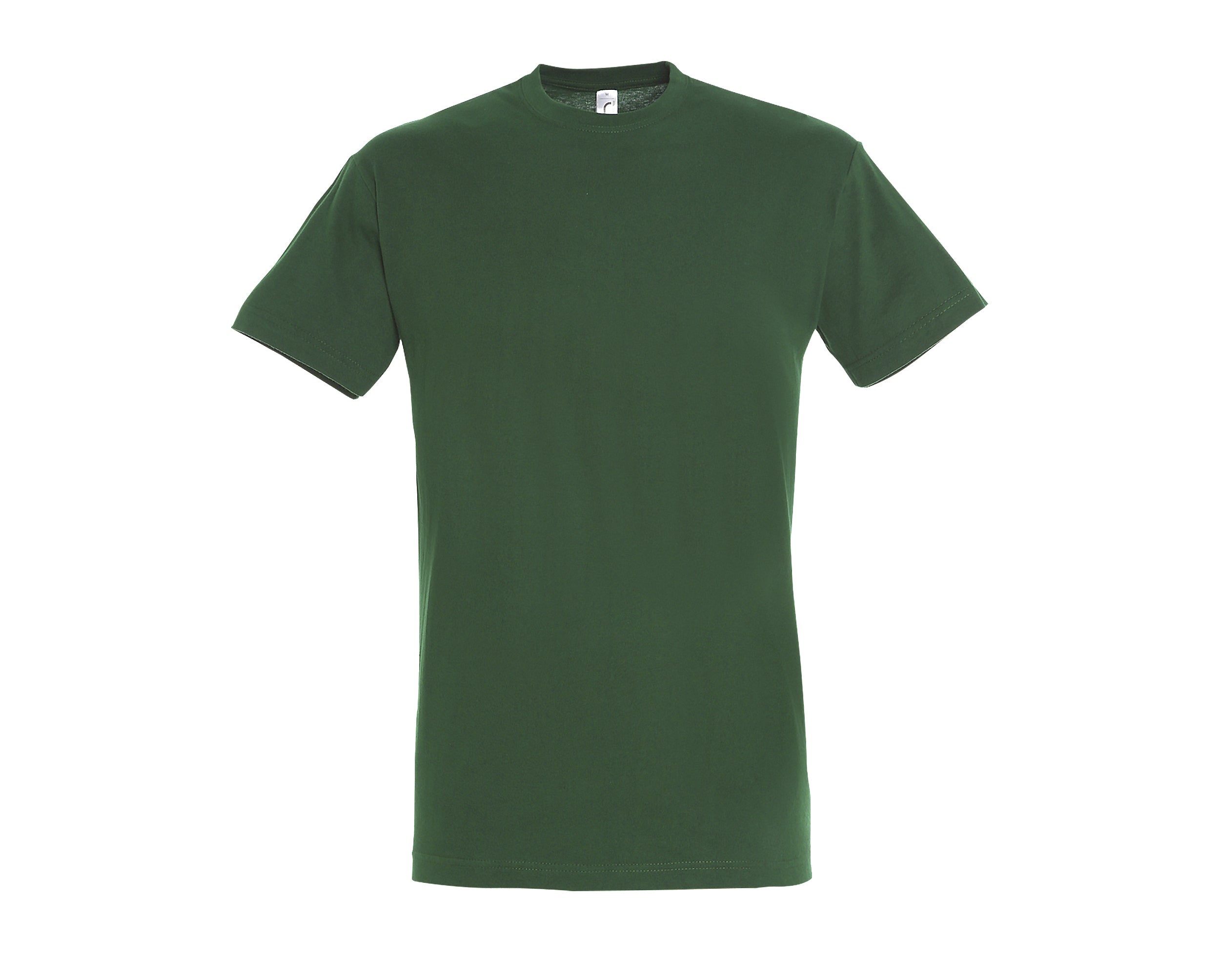 T-shirt Essentiel personnalisé vert bouteille - Zélyne Studio