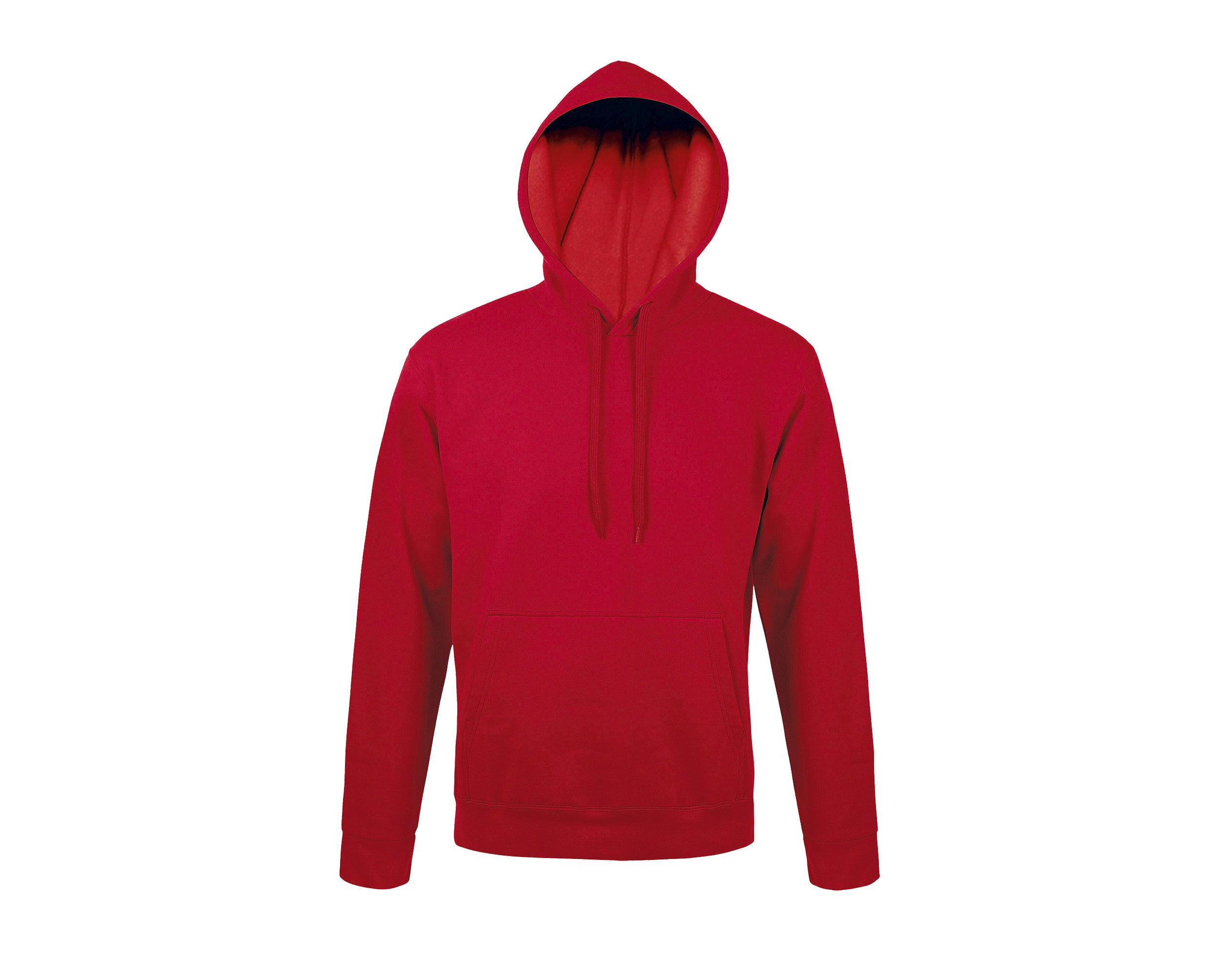 Sweat capuche Essentiel personnalisé rouge - Zélyne Studio