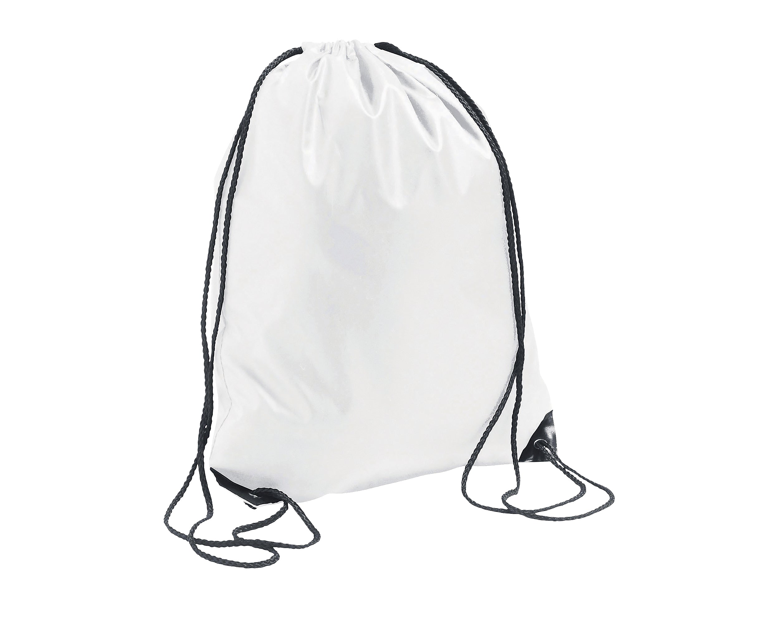 Sac cordelette personnalisé blanc - Zélyne Studio