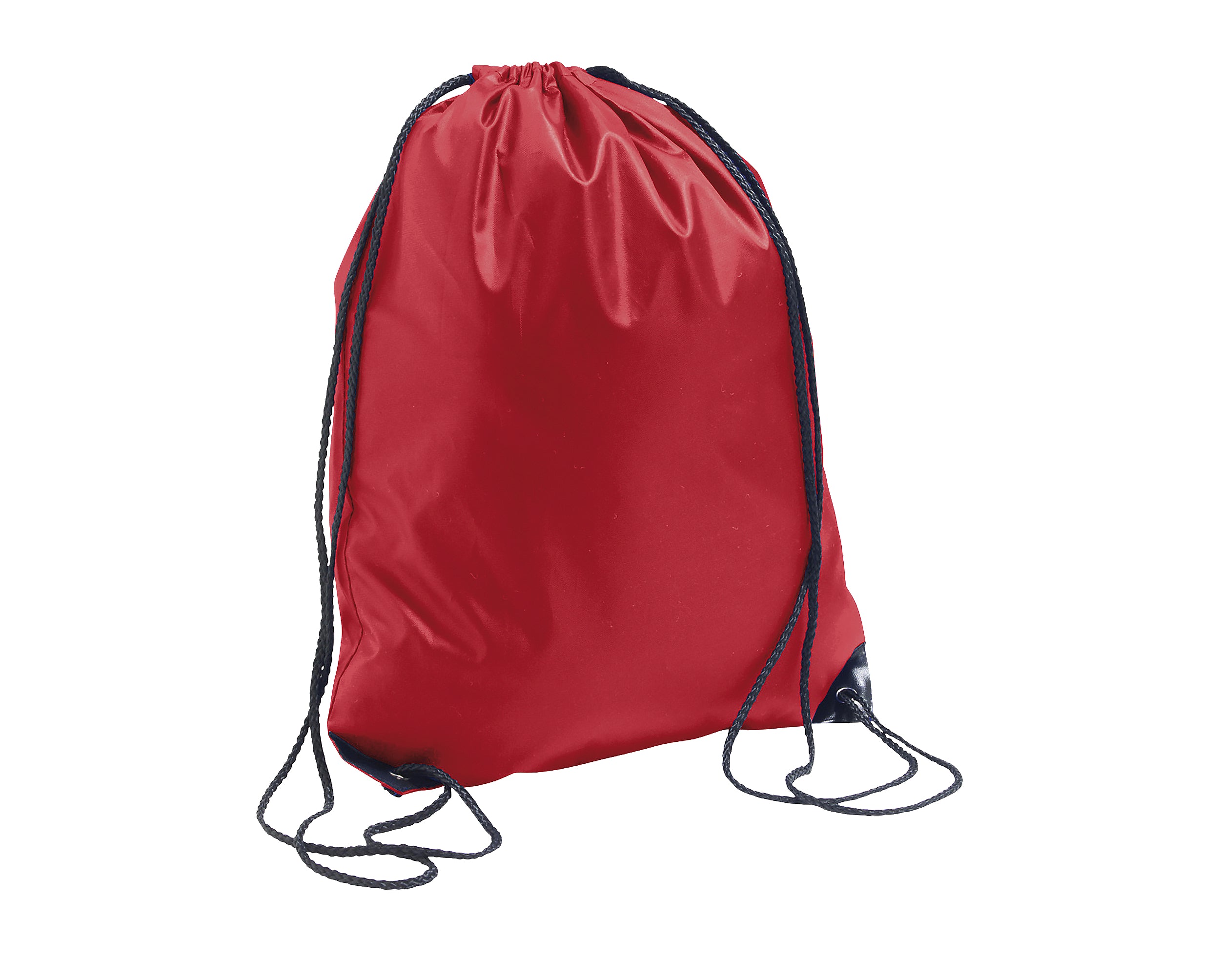 Sac cordelette personnalisé rouge - Zélyne Studio