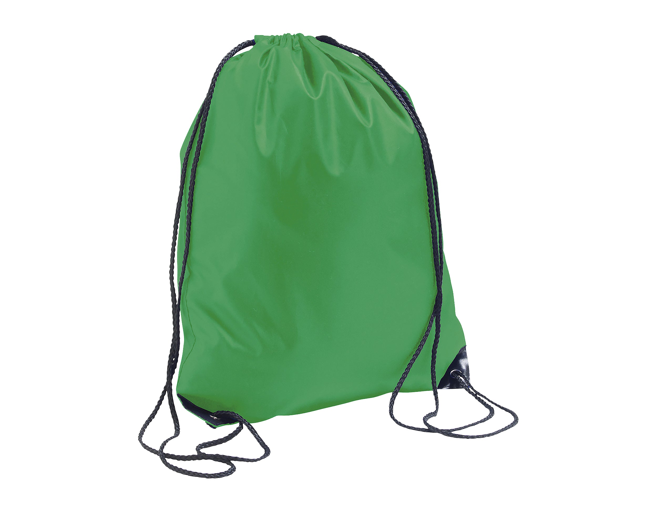 Sac cordelette personnalisé vert prairie - Zélyne Studio